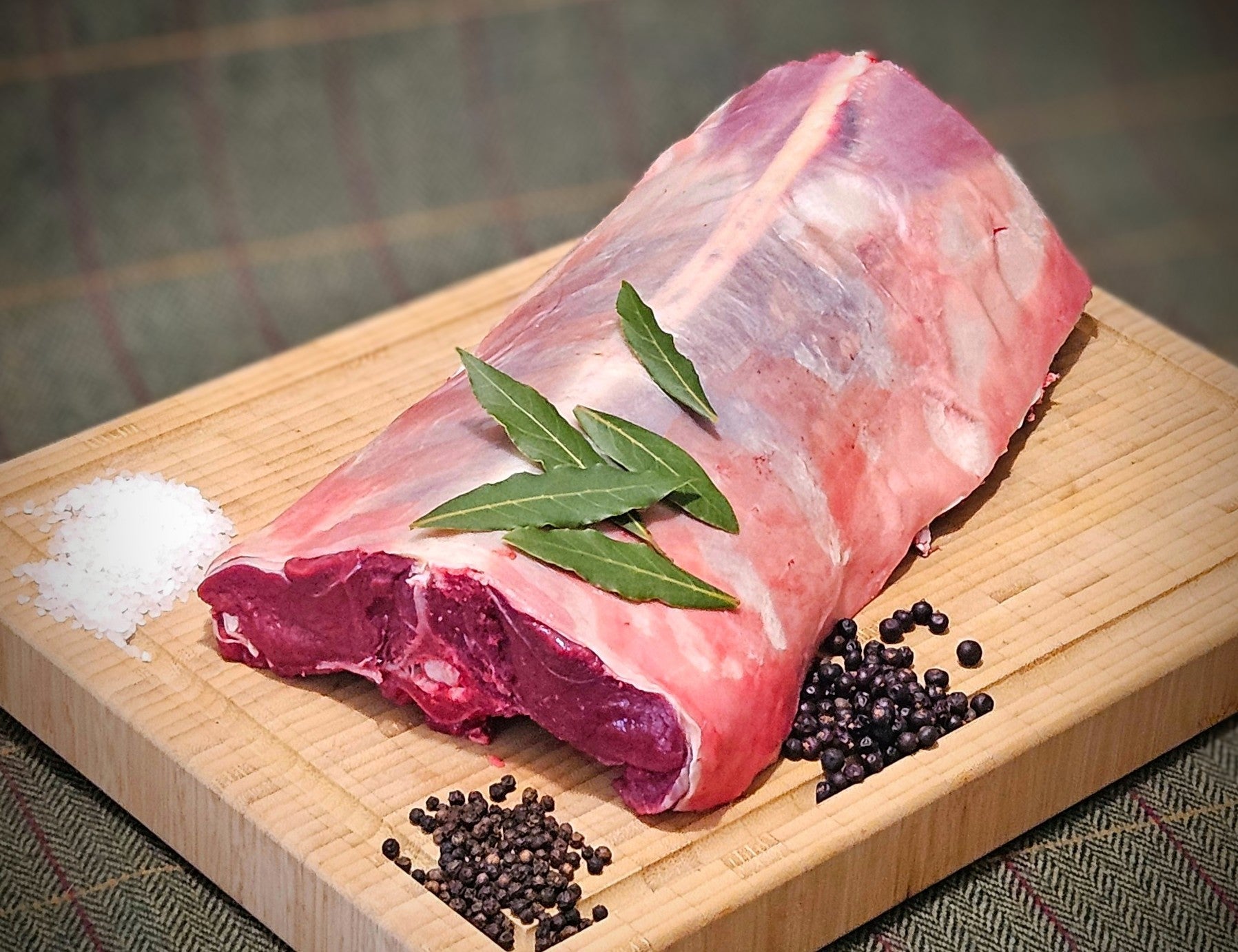 Whole Boned and Rolled Saddle - Game On